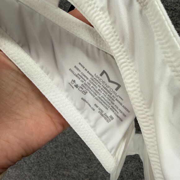 New Maidenform T-Shirt Bra Women 38B White Push Up Opaque Underwired Hook & Eye - Picture 4 of 5